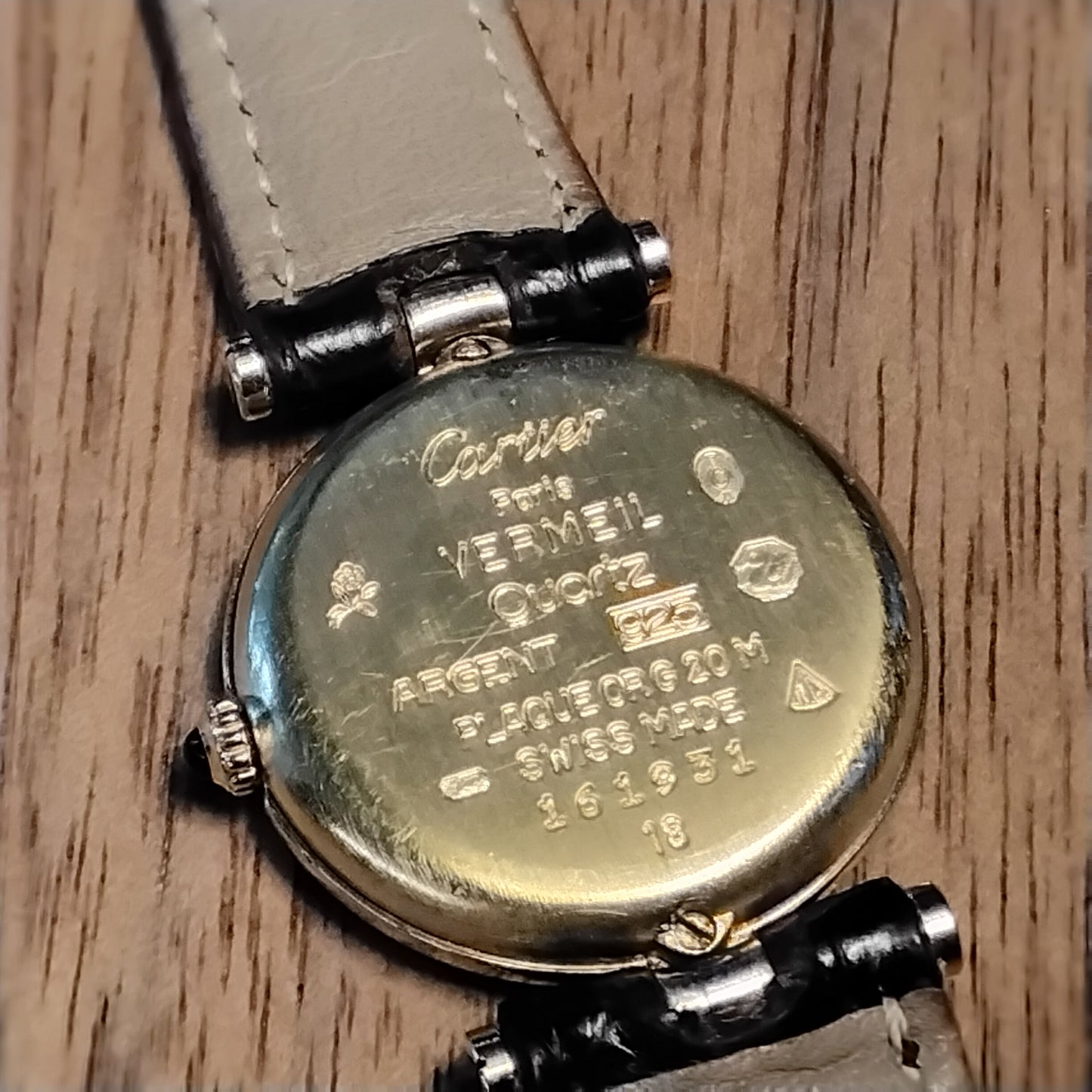 Cartier tri coler 0157 Vermeil