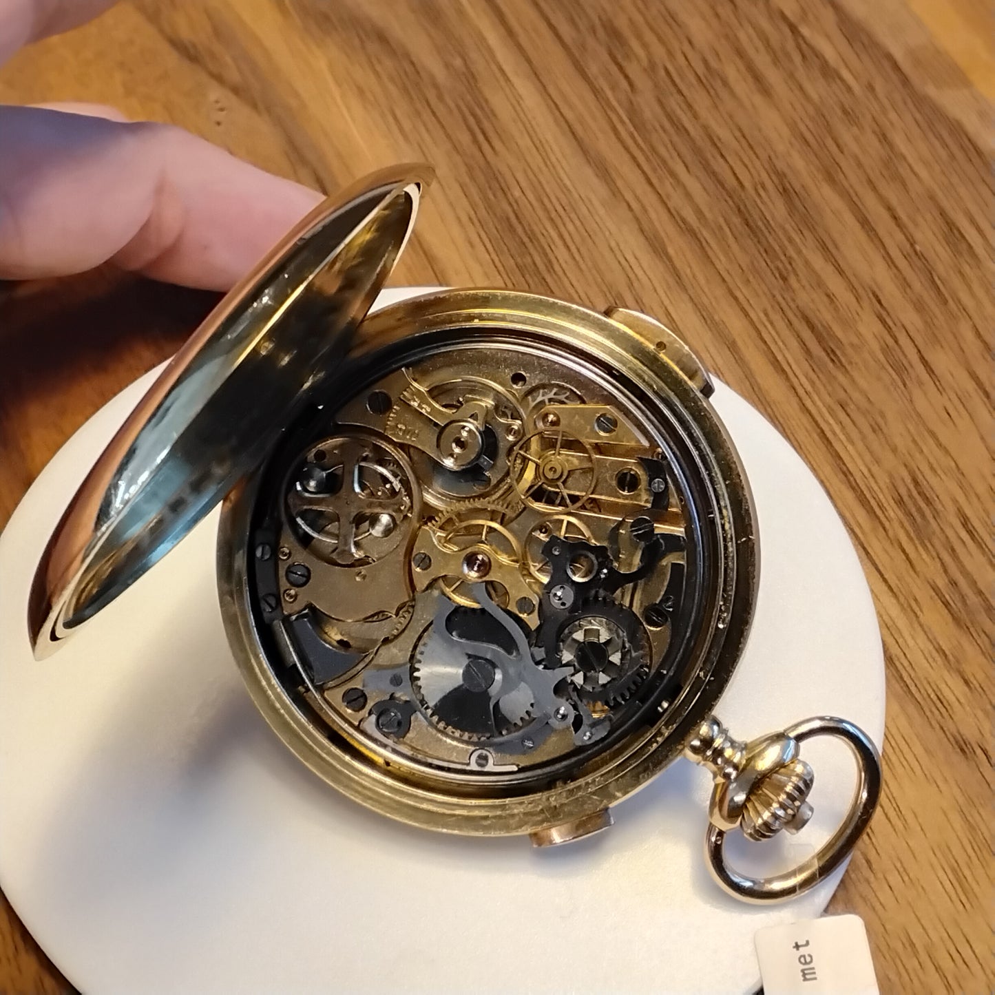 Zakuurwerk met slag werk en Chrono