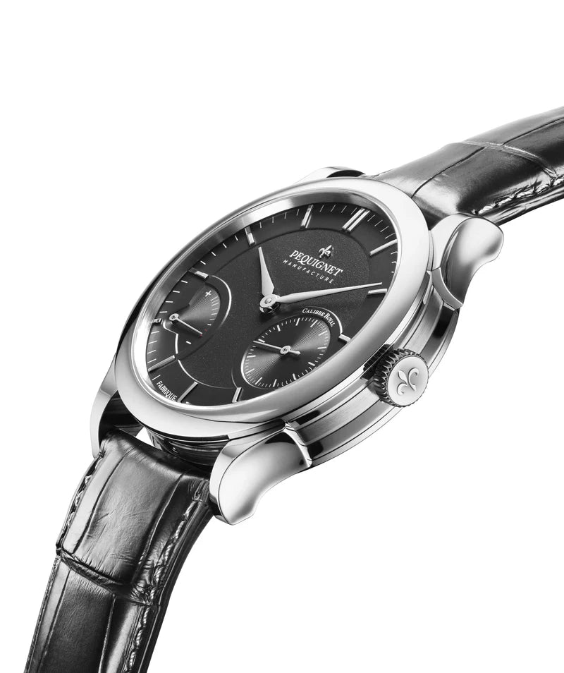 Royale Paris watch Charcoal grey dial, power reserve 9007143 AN