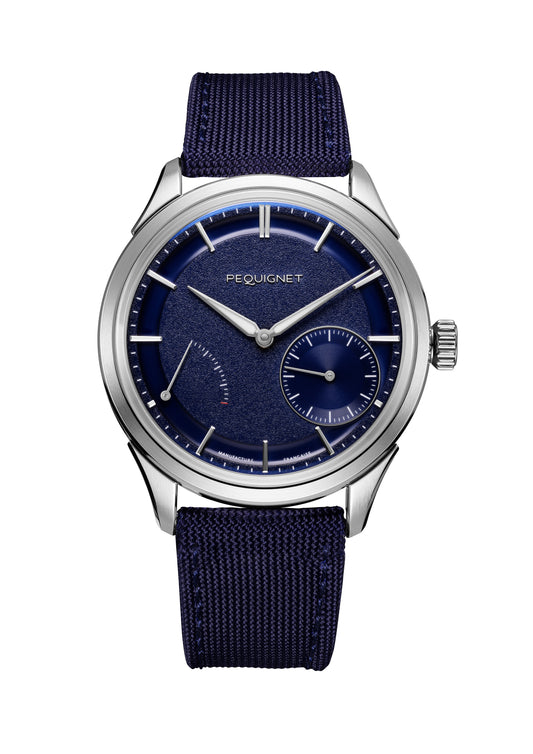 Royale Paris Watch - 39,5 mm Blue dial, power reserve and small second