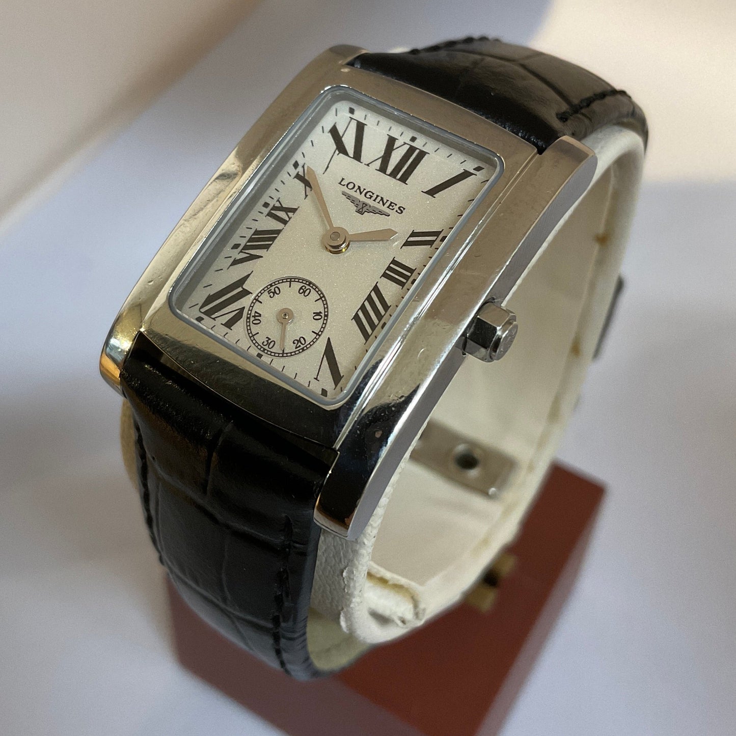 Longines op leder L55024
